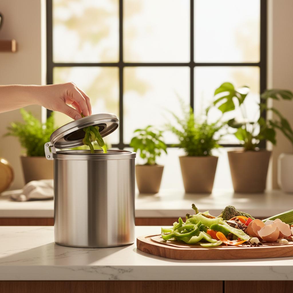 Countertop Compost Bin (1.3 Gallon)