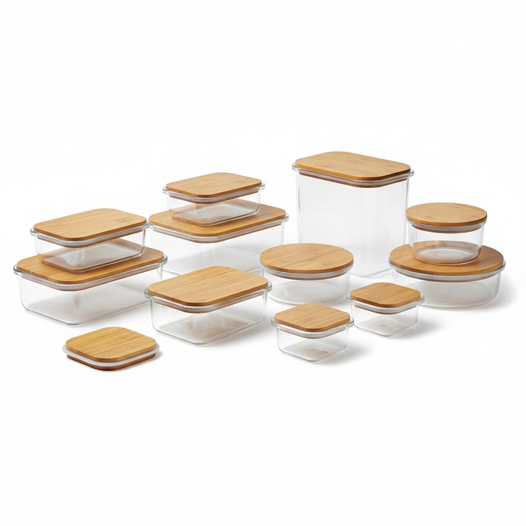 Glass Food Storage Set (10-Piece)