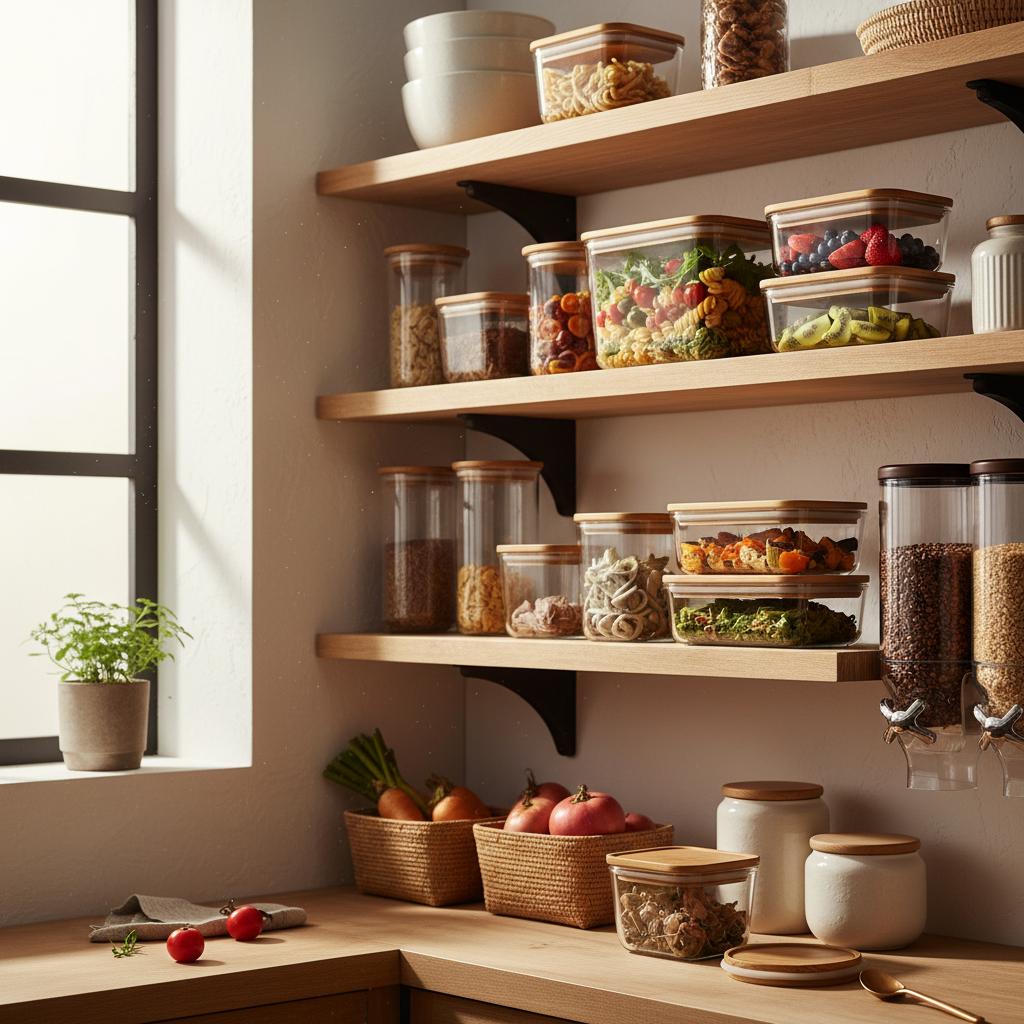 Glass Food Storage Set (10-Piece)