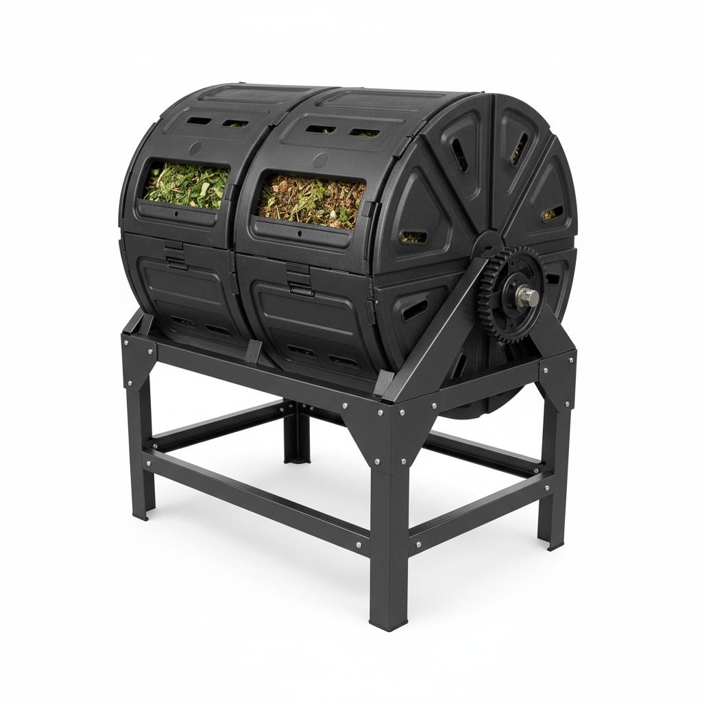 Home Composting System Pro (Dual Chamber, 80 Gallon)