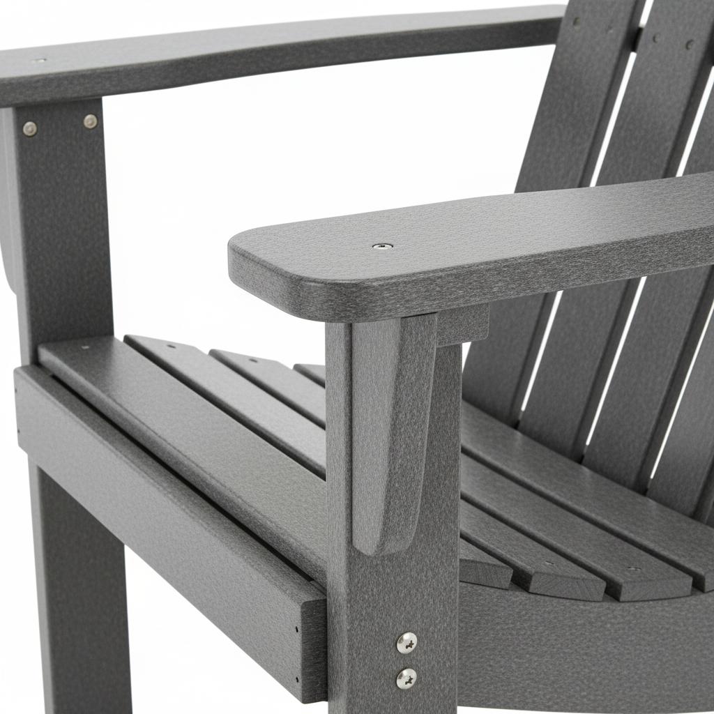 Recycled Plastic Patio Chairs (Set of 2)