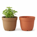 Recycled Plastic Planter Pot (10", 2-Pack)